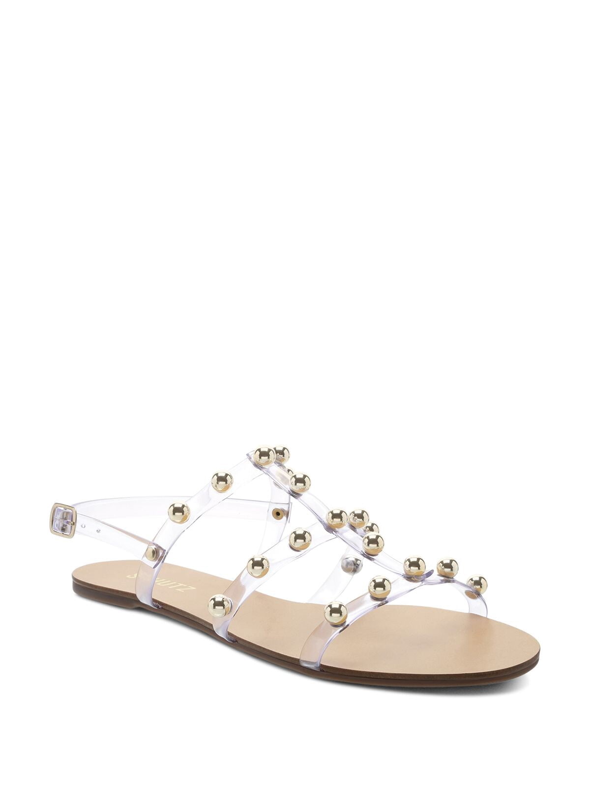 SCHUTZ Women's Scarlett Leather Sandals - High Stiletto Heel Peep-Toe Sandals