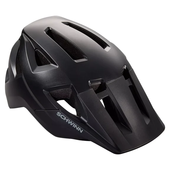 SCHWINN EXCURSION MOUNTAIN BIKE HELMET - SIZE: 22.8-24INCH - BLACK