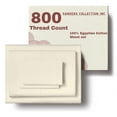 thumbnail image 1 of SCI Luxury 4PC Sheet set 800 Thread Count Bedsheets pure Egyptian Cotton Alberta King Size Sateen Weave Hotel Sheets Fits Mattress Upto 18" Inch Deep Pocket ( Navy Blue ), 1 of 5