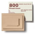 thumbnail image 1 of SCI Luxury 4PC Sheet set 800 Thread Count Bedsheets pure Egyptian Cotton California King Size Sateen Weave Hotel Sheets Fits Mattress Upto 21" Inch Deep Pocket ( levender ), 1 of 5
