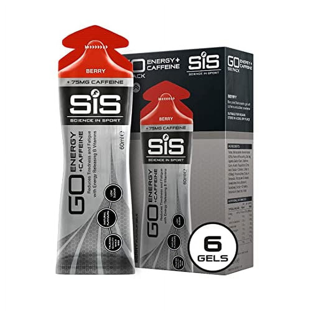 SCIENCE IN SPORT Energy Caffeine Gels, 22g Fast Acting Carbohydrates, Performance & Endurance