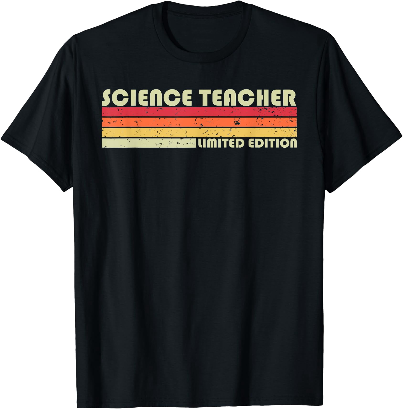 Title Science Easy SCIENCE TEACHER Funny Job Title Profession Birthday Worker T-Shirt ...