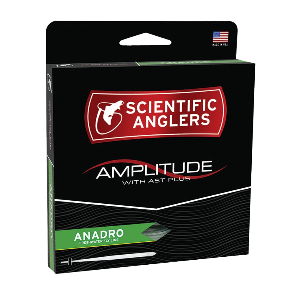 SCIENTIFIC ANGLERS Amplitude Anadro/Nymph WF-9-F Turtle Grass/Willow/Optic Green Fly Line (128889)