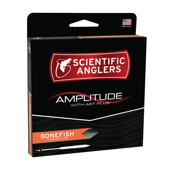 SCIENTIFIC ANGLERS Amplitude Bonefish WF-8-F Black/Surf/Ivory Fly Line (129077)