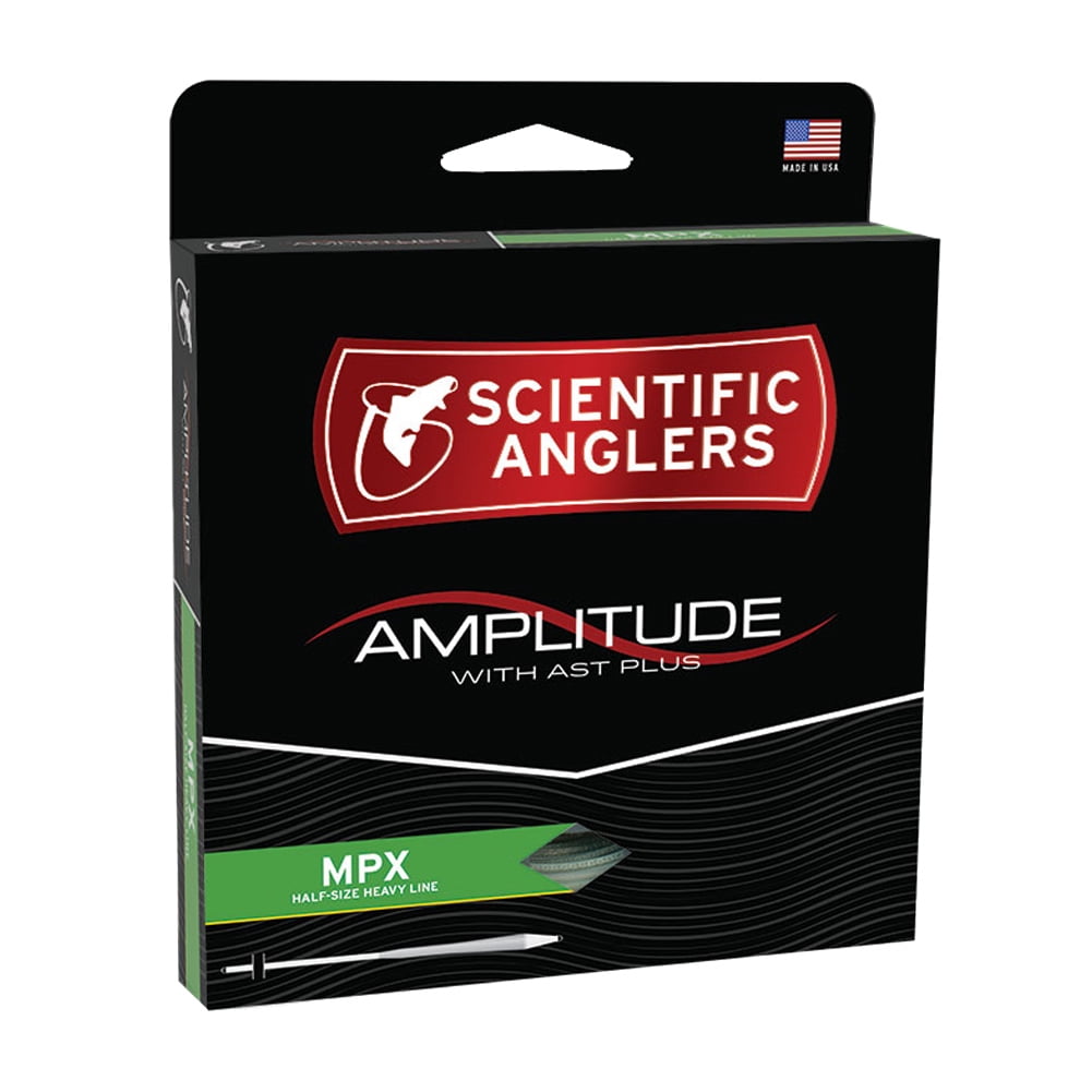 SCIENTIFIC ANGLERS Amplitude MPX WF-6-F Optic Green/Moss/Buckskin Fly Line (126632)