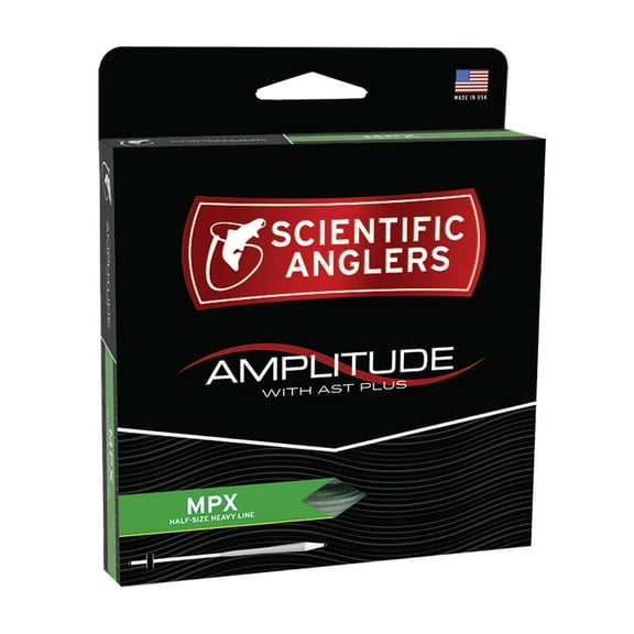 SCIENTIFIC ANGLERS Amplitude MPX WF-8-F Optic Green/Moss/Buckskin Fly Line (126656)