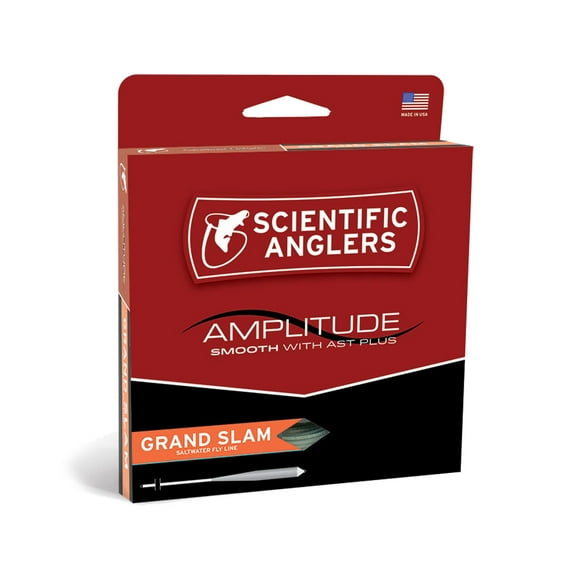 SCIENTIFIC ANGLERS Amplitude Smooth Grand Slam Wf-6-F Pale Yellow/Sand/Horizon Saltwater Fly Line (131308)