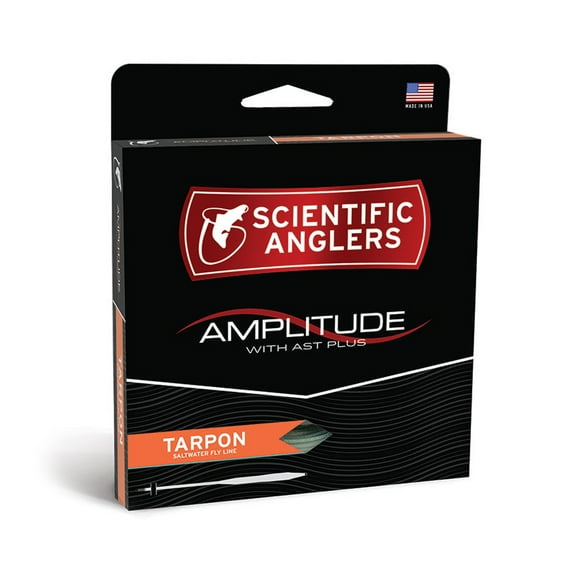 SCIENTIFIC ANGLERS Amplitude Tarpon Taper WF-10-F Black/Sand/Surf Fly Line (129015)