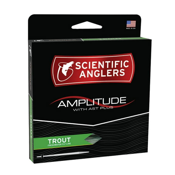 SCIENTIFIC ANGLERS Amplitude Trout WF-5-F Moss/Mist Green/Willow Fly Line (136617)