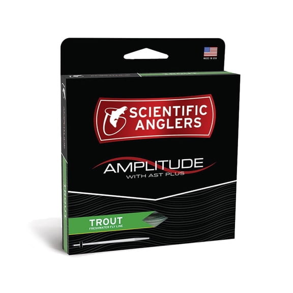 SCIENTIFIC ANGLERS Amplitude Trout Wf-3-F Moss/Mist Green/Willow Fly Line (136594)