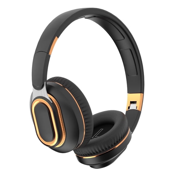 SCIJOY Foldable Over-Ear Headphones, Wireless/Wired, Built-in Mic, FM Radio, 3.5mm AUX, TF Card Support