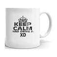 thumbnail image 1 of SCION XD Keep Calm and Drive Coffee Tea Ceramic Mug Office Work Cup Gift 11 oz, 1 of 3