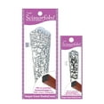 thumbnail image 1 of SCISSORFOBZ Designer Scissors Sheaths Shears Protective Covers-2 pcs Large & Small Size Value Pack - Modern Metallic Silver Design-#2-225, 1 of 5