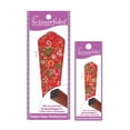 thumbnail image 1 of SCISSORFOBZ Designer Scissors Sheaths Shears Protective Covers-2 pcs Large & Small Size Value Pack - Multicolor Floral Garden On Red Design-#2-278, 1 of 5