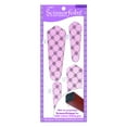thumbnail image 1 of SCISSORFOBZ Designer Scissors Sheaths Shears Protective Covers-4 pcs Assorted Size Value Pack - Light Pink Chain Link Design-#4-243, 1 of 6