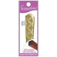 thumbnail image 1 of SCISSORFOBZ Designer Scissors Sheaths Shears Protective Covers-For Small Embroidery Scissors - Floral Diamond Metallic Gold Design-#SS-255, 1 of 6