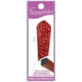 thumbnail image 1 of SCISSORFOBZ Designer Scissors Sheaths Shears Protective Covers-For Small Embroidery Scissors - Modern Metallic Red Design-#SS-227, 1 of 6
