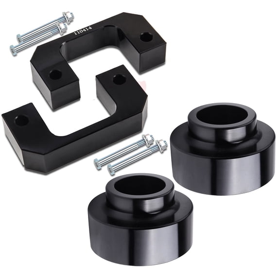 SCITOO 1 inch Front 1.5 inch Rear Leveling lift kit for Chevrolet 2007-2019 Lift Strut Spacer Compatible for Chevrolet Avalanche 5.3L 2007-2013 Front Lift Spacers Rear Lift Blocks