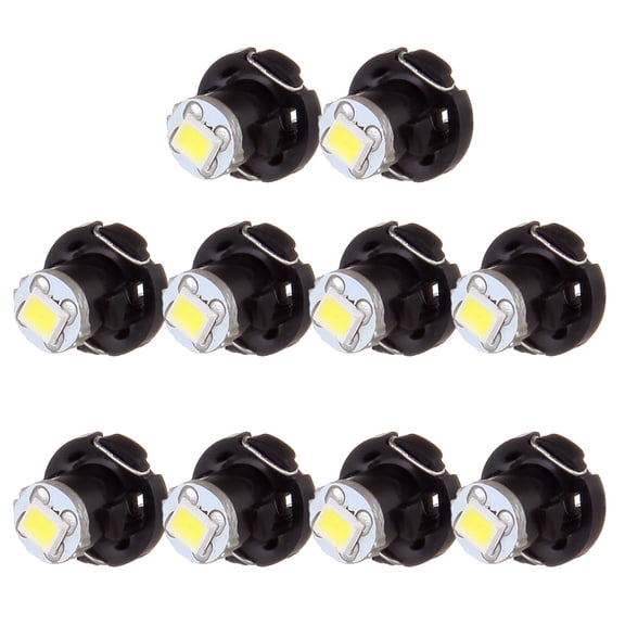 SCITOO 10 Pcs T4.2 Neo Wedge Halogen Light Bulbs Instrument Gauge Cluster Light Bulbs for A/C Light