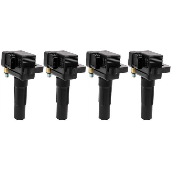 SCITOO 100% New 4PCS Ignition Coil Set Compatible for Subaru Impreza 2L 2003-2005 Automobiles Fit for OE: UF528
