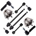 thumbnail image 1 of SCITOO 10pcs Front Suspension Kit Wheel Hub Inner Tie Rod End Outer Tie Rod End Sway Bar End Link Lower Ball Joint Fit 2002-2004 For Jeep Liberty Non-ABS, 1 of 4