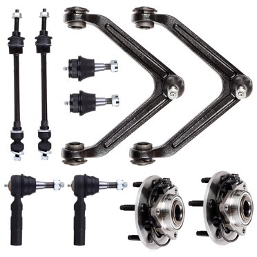 SCITOO 8pcs Font Uppe Contol Am W/Ball Joints Inne Oute