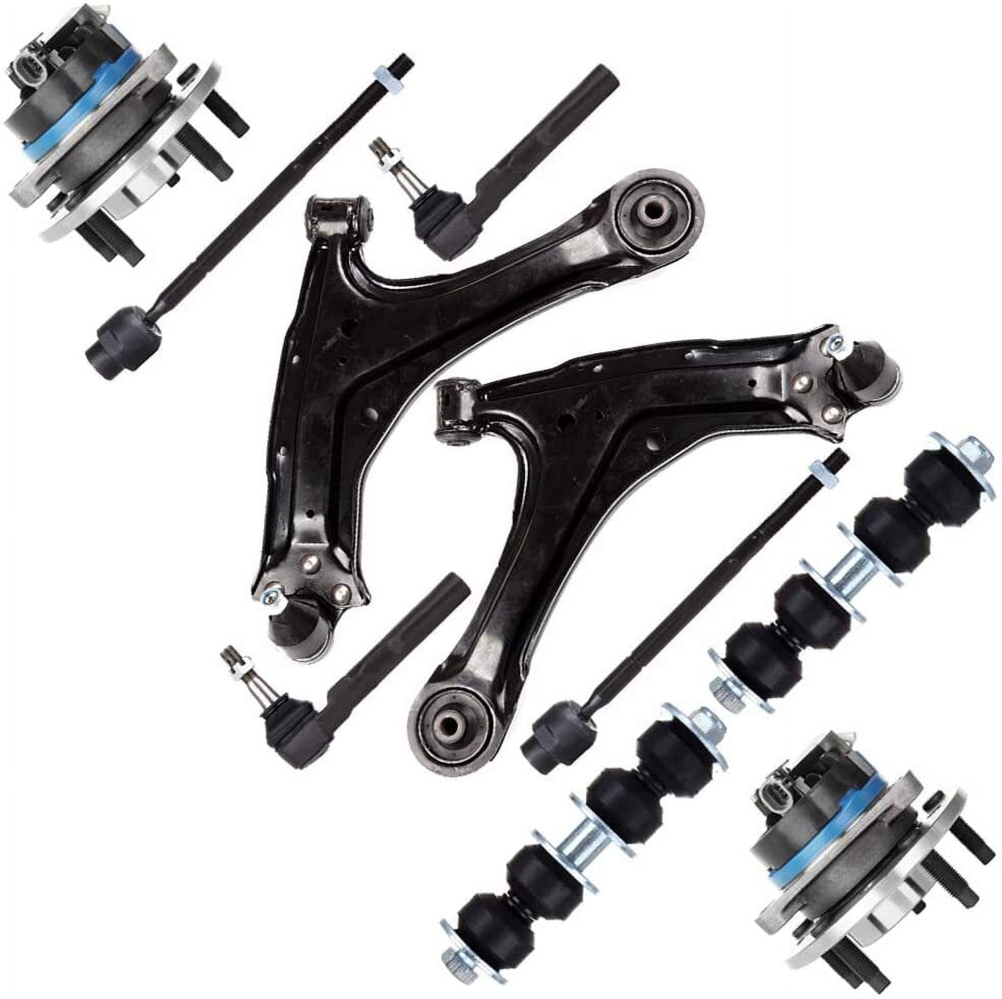 SCITOO 8pcs Suspension Kit - 2 Lower Control Arm W/Ball Joint 4 Stabilizer Sway Bar Links Front Rear 2 Inner Outer Tie Rod End Fit 2001 2002 2003 For Mazda Protege Protege5&pid=mmnmndi4mj