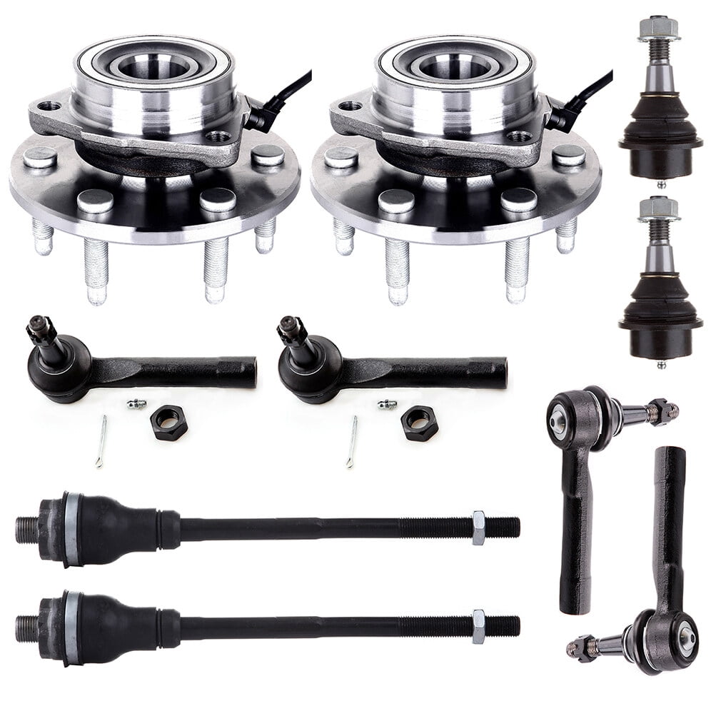 SVENSTAG 10-Piece Control Arm Kit For Chevy Silverado 1500, Tahoe, Suburban, GMC Sierra 1500 - Front Upper & Lower