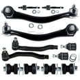 thumbnail image 1 of SCITOO 10pcs Suspension Kit Upper Control Arm w/ Ball Joint Inner Outer Tie Rod End Sway Bar Link Lower Ball Joint Fit 1990-1993 For Honda For Accord, 1 of 4