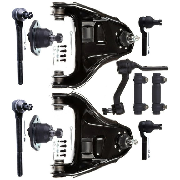 SCITOO 11pcs Front Suspension Kit Tie Rod Ends Control Arms Idler Arm for Chevrolet Blazer S10 Blazer for GMC Jimmy S15 Sonoma SYCLONE TYPHOON for Oldsmobile Bravada ES2072RLT K6251T ES2004S