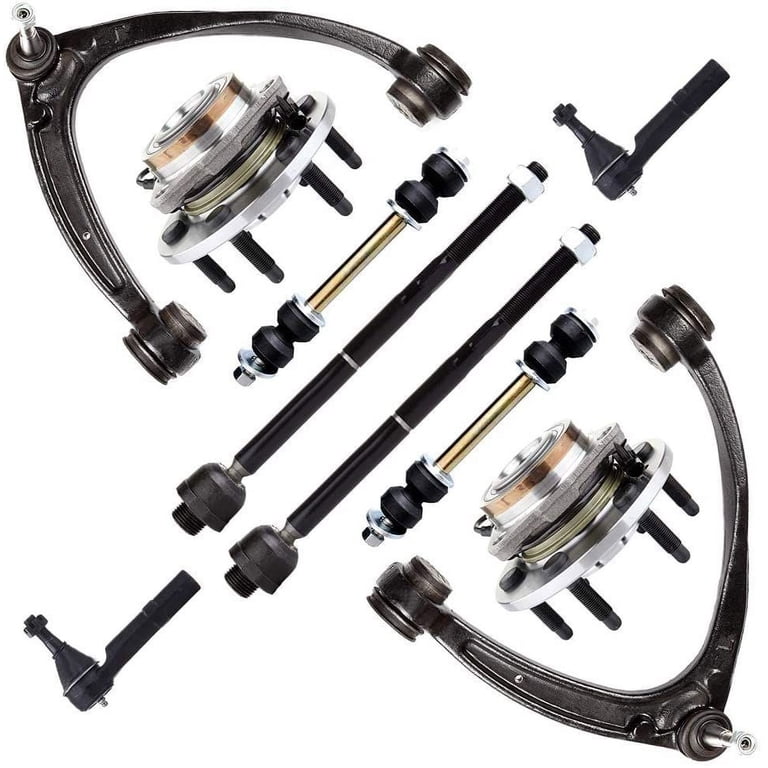 TadaMark Front Upper Control Arm Suspension Kit Fit for 1999-2006 Chevy Silverado Sierra 1500 2000-2006 Suburban Yukon Tahoe 2002-2006 Avalanche Escalade with Ball Joint K80942 K80826-12 pcs