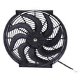 thumbnail image 1 of SCITOO 14inch Slim Push Pull Electric Radiator Condenser Cooling Fan 12V Mount Kit Plastic Black Universal, 1 of 4