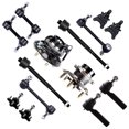 thumbnail image 1 of SCITOO 14pcs 2WD W/ Torsion Bar Suspension Wheel Hub Inner Outer Tie Rod End Sway Bar Link Lower Upper Ball Joint Fit 2004-2005 For Chevy Colorado For GMC Canyon, 1 of 4