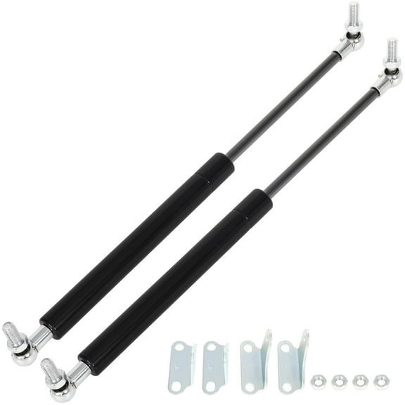 SCITOO 17" 445N Universal lift supports Gas Springs Shock Struts 2pcs For Basement Floor Door RV Bed Window Camper Shell Truck Cap Tool Box Lid Boat Hatch Lid Truck Box Storage Box Lid