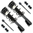 thumbnail image 1 of SCITOO 172174 K6600 EV116 Front Strut Spring Assembly Stabilizer Bar Link Kit Tie Rod End Fits 2000 2001 2002 2003 2004 2005 for Chevrolet Cavalier, 1 of 4