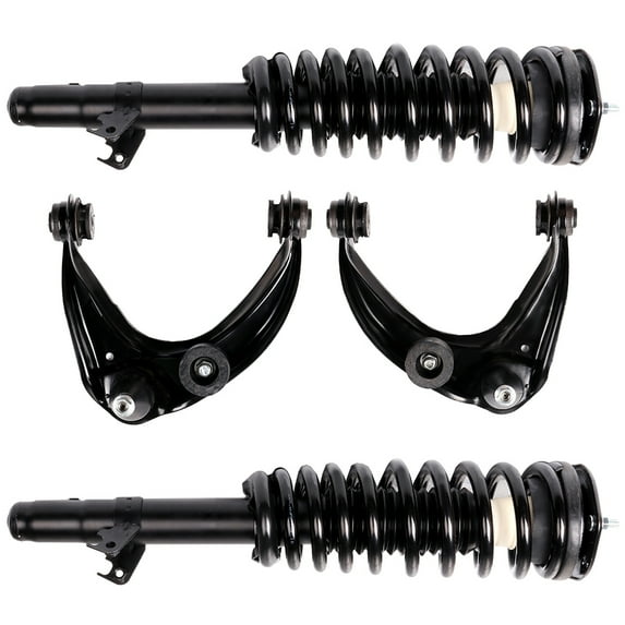 SCITOO 172195 K620635 K620636 Front Strut Spring Assembly Control Arm and Ball Joint Assembly Fits 2003 2004 2005 2006 2007 2008 for Mazda 6