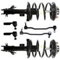 thumbnail image 1 of SCITOO 172241 172242 ES3438 K90352 K90353 Front Strut Spring Assembly Tie Rod End Stabilizer Bar Link Kit Fits 2004 2005 2006 2007 2008 for Nissan Maxima, 1 of 5