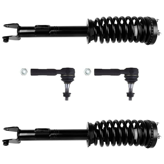 SCITOO 172248 ES3571 Front Strut Spring Assembly Tie Rod End Fits 2005 2006 2007 2008 2009 2010 for Chrysler 300