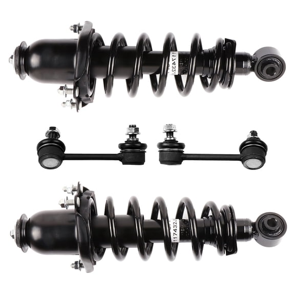SCITOO 172400L 172400R K750009 K750008 Rear Strut Spring Assembly Stabilizer Bar Link Fits 2005 2006 2007 2008 2009 2010 for Scion tC