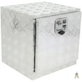 thumbnail image 1 of SCITOO 18 Inch Aluminum Truck Bed Tool Box,Heavy Duty Diamond Plate Trailer Tool Box with Lock Keys,Tool Storage Organizer Chest for Pick up,Truck Bed,ATV,RV TrailerWaterproof Silver 18X17X18, 1 of 4