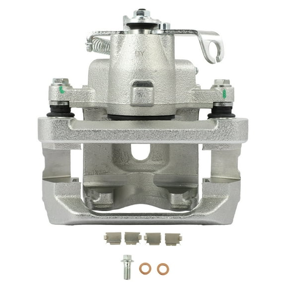 SCITOO 18B4909 Rear Left Disc Brake Caliper w/Bracket Fit For Ford For Freestar 2004-2007,For Mercury For Monterey 2004-2007, Single Piston