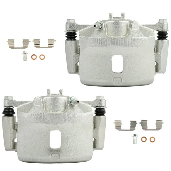 SCITOO 19B2659 19B2658 Front Left & Right Disc Brake Calipers w/Bracket Fit For Acura For EL 2001-2005,For Honda For Civic 2001-2005, Single Piston