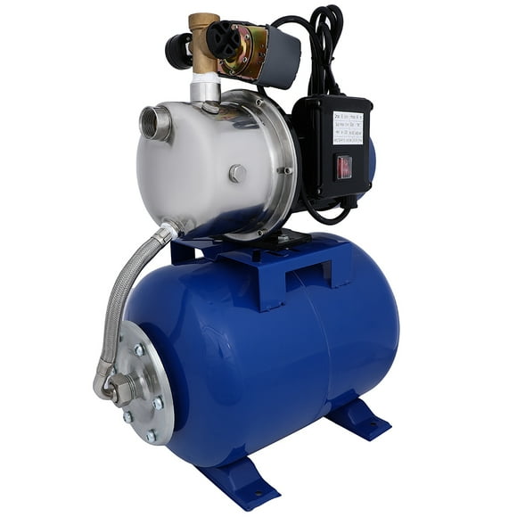 SCITOO 1HP 110V 925GPH Shallow Well Water Pump Submersible 1100W 125ft head Submersible Well Pump