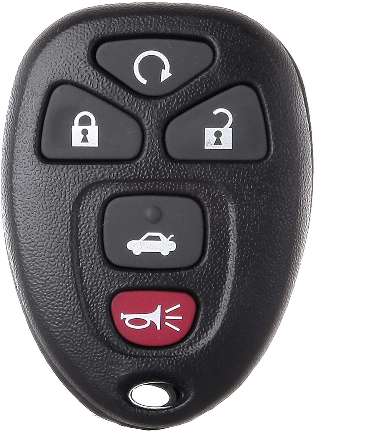 Replacement Keyless Entry Remote Fob For 2007-2009 Pontiac Solstice - Black, 4-Button