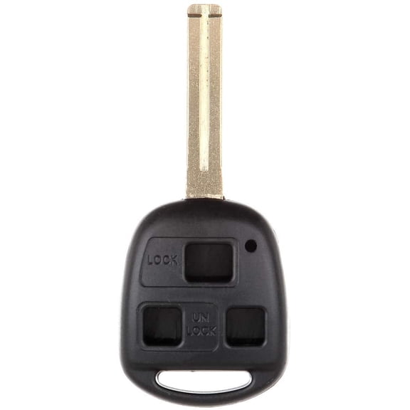 SCITOO 1pc 3 Buttons Replacement for Entry Remote Key Keyless SHELL CASE Fob Uncut Blade Fix Master fit 2001-2009 Lexus RX350 GX470 RX330 FCC HYQ12BBT HYQ1512V