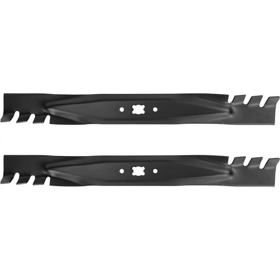 SCITOO 2 Pack Lawn Mower Blade 21 inches Blades Fit for Craftsman SPM209370365 for Cub Cadet 742-04276 742-0741 742-0741-0637 942-0741 for MTD 742-0741 742-0741-0637 742-741 942-0741 942-0741A