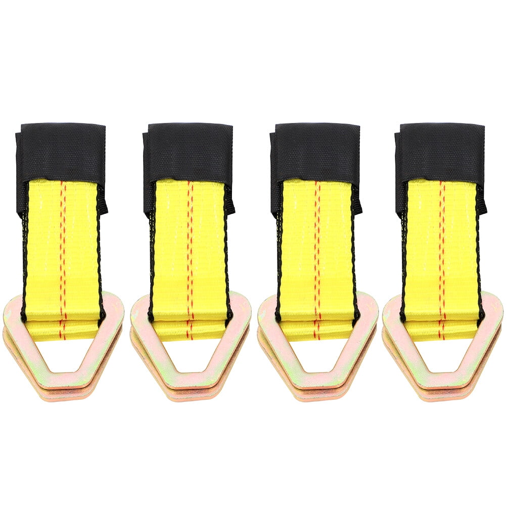 Tow Truck Accessories Axle Straps 4 Pack - 10,000 LB Breaking Strength Wheel Tie Downs For Car Hauler Trailer Tow Truck Car Hauler Straps - Foto 7