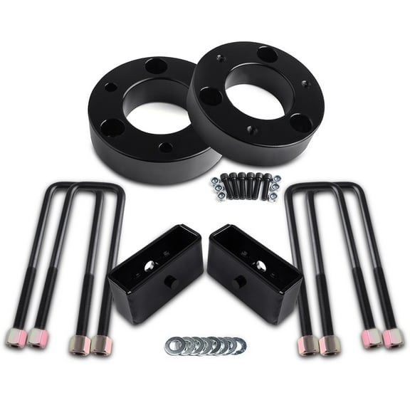 SCITOO 2 inch Front 2.5 inch Rear Leveling lift kit for Nissan 2004-2018 Lift Strut Spacer Compatible for Nissan Titan 5.6L 2004-2018 Front Lift Spacers Rear Lift Blocks