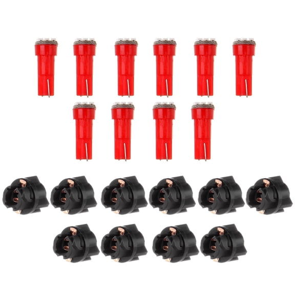 SCITOO 20 x T5 Twist Lock Socket For Buick For Allure 2005-2010 For Buick For Cascada 2016-2017 For Buick For Century 1990-2005 For Buick For Commercial Chassis 1991