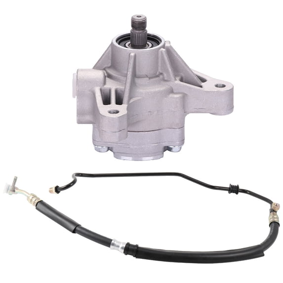 SCITOO 21-5341 53713SDCA02 Power Steering Pump with Pressure Hose Fit For 03-05 for Honda for Accord Set of 2